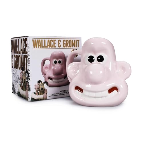 Taza moldeada Wallace & Gromit con caja miniatura 7