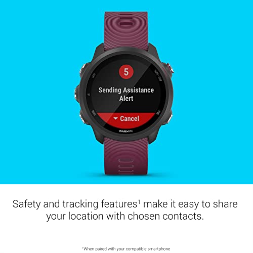Garmin Forerunner 245, Gps Running Smartwatch With Advanced Dynamics, Berry #TOP3