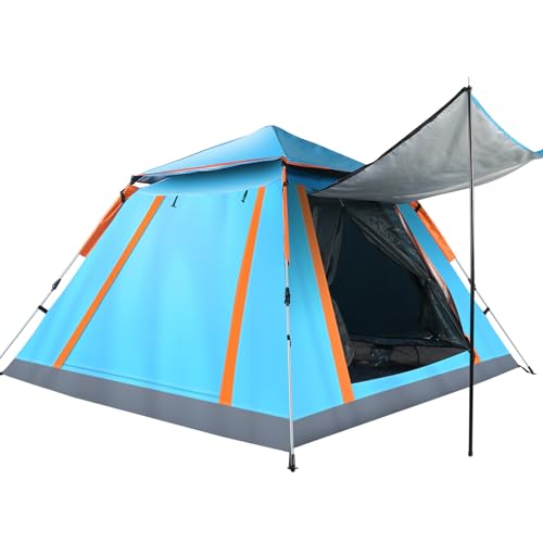 Carpa para camping impermeable para 4-5 personas miniatura 1
