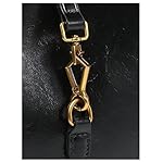 Women's PU Leather Clasp Shoulder Bag Adjustable Strap Vintage Hobo Handbags Purse - Image 4