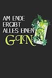  Gin Tonic Cocktail Notizbuch: Party Tiere und Trinker Notizbuch
