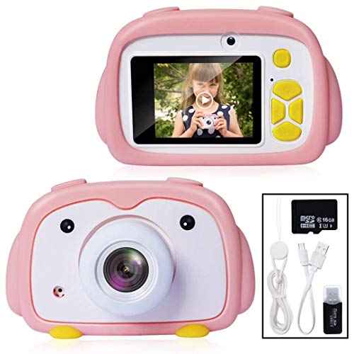 Joytrip Digital Kids Camera 12.0MP FHD 1080P Video Resolution Mini Rechargeable Camera