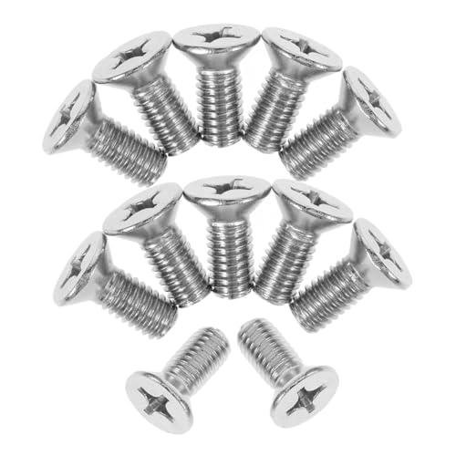 GLEAVI Car Brake Disc Screw Set 24pcs Stainless Steel Bolts for Brake Disc High Strength Aesthetically Pleasing Design