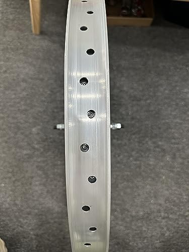 Image of 20 inch /26 inch x 1.85 inch Heavy Duty Bike Rim Wheel Set, 12 Gauge 48 Spokes Wheelset, Double Wall Aluminum Alloy Bicycle Wheels Rims (Front & Rear) Disc Brake