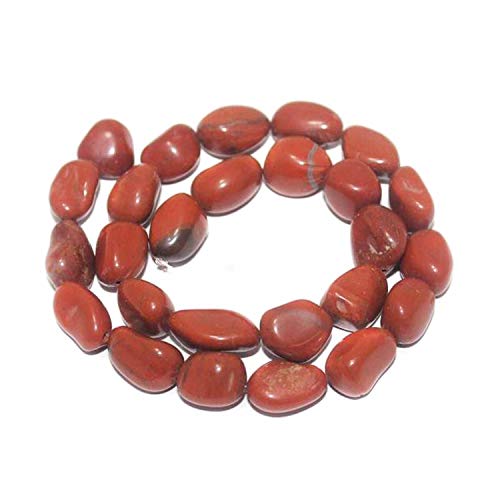 Jaspe rouge perles naturelles pour composer vos colliers bohèmes et bijoux du quotidien