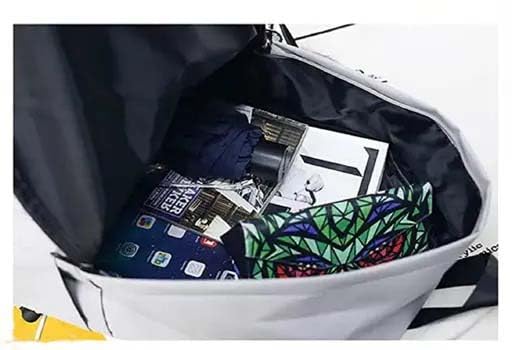 Image of BTS Backpack for Girls | K-Pop School Bag with Trendy Design & Keychain | Waterproof Lightweight Travel & College Women Backpacks for Teens | Shoulder Bags | Gift For Girls