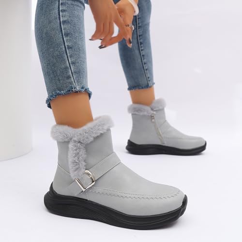 Bottines à lacets antidérapante et légères pour marcher en sécurité - 4