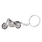 Motorcycle Motorbike Sport bike Key Chain, Men's Car Keychains Organizer, Keychain Keyfob, Creative gift key chains (Black)