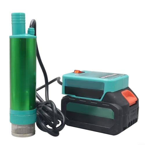 Per Dayi 38mm Batteria Al Litio Pompa Senza Fili Carburante Acqua Olio Trasferimento Pompa 30-50 L/min Lega di Alluminio 4-6m Capacità di sollevamento Verde