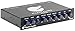 Planet Audio PEQ10 Car Equalizer - 4 Band, Pre-Amp, Half Din, Subwoofer Output with Adjustable Filter, Fixed Bands, Remote Sub Control, DPS Processor