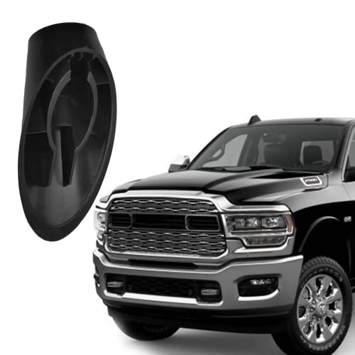 Antenna Ornament Rubber Adapter Base Compatible with 2009-2018 Dodge Ram 1500 2500 3500 4500 5500 Replace 5064395AF Manual Radio Antenna Mounted Base Bezel