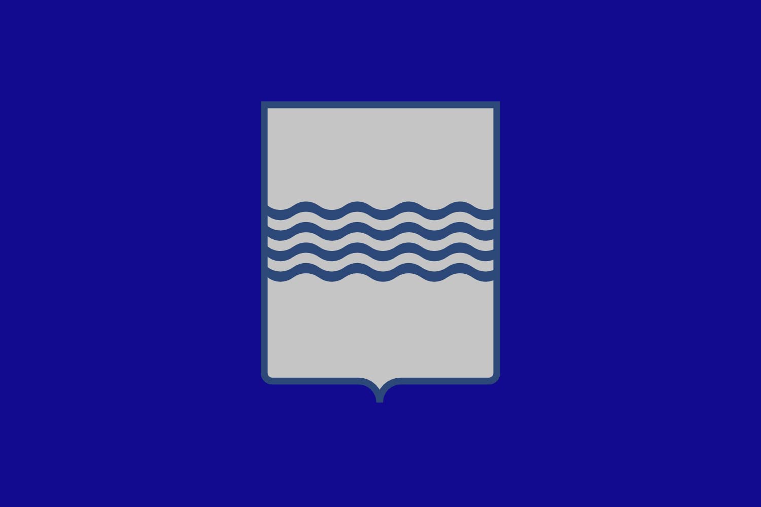 Drapeau de Basilicate Small format paysage pour mât standard