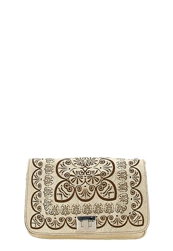 Caterina Lucchi Peperomia Pochette Platino pour ranger vos essentiels