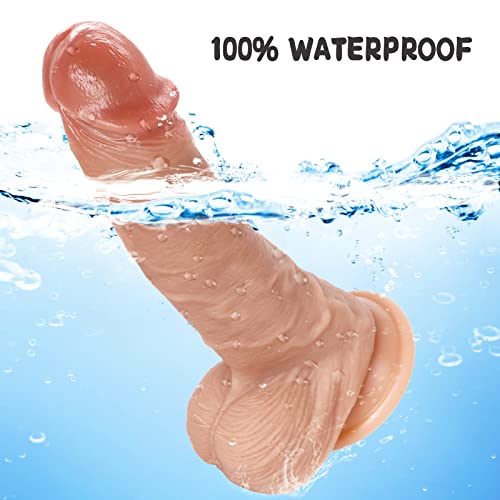 2.0 Inch Diameter Huge Silicone Thick Dildo, Realistic Dildos With Strong Suction Cup For Hands-Free And Anal Play， Realistic Big Dildo For G-Spot Stimulation Dildo Anal Sex Toys For Women And Men #TOP4