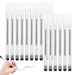 Rollerball Pens Black Pens 16 Pack 0.5 Mm Fine Point Pens Black Ink Quick Drying Smooth Writing For Office School Journaling