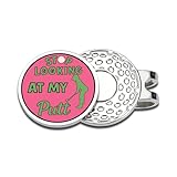 CYKARA Galentines Day Gifts for Friends Golf Ball Markers for Women Girl Golf Accessories Funny Hat Accessories for Wife Ideas 10 2 5 1st Year Anniversary Gag Gifts Funny Adult Weird Stuff Valentines
