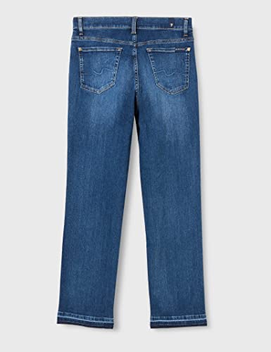 Jeans Straight Crop 7 For All Mankind idéal pour vos sorties citadines - 3
