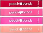 Peach Bands Resistance Bands Set - Exercise Workout Booty Bands for Legs and Glutes