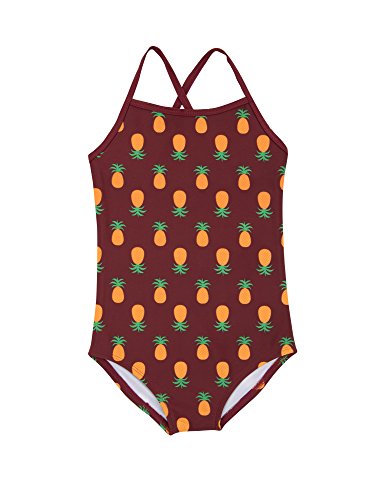 Image of Leveret Kids Baby Girls One Piece Swimsuit UPF 50+ (Size 2 Toddler-6 Years)