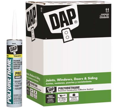 Pegamento adhesivo de construcción blanco DAP 10.1 oz miniatura 5