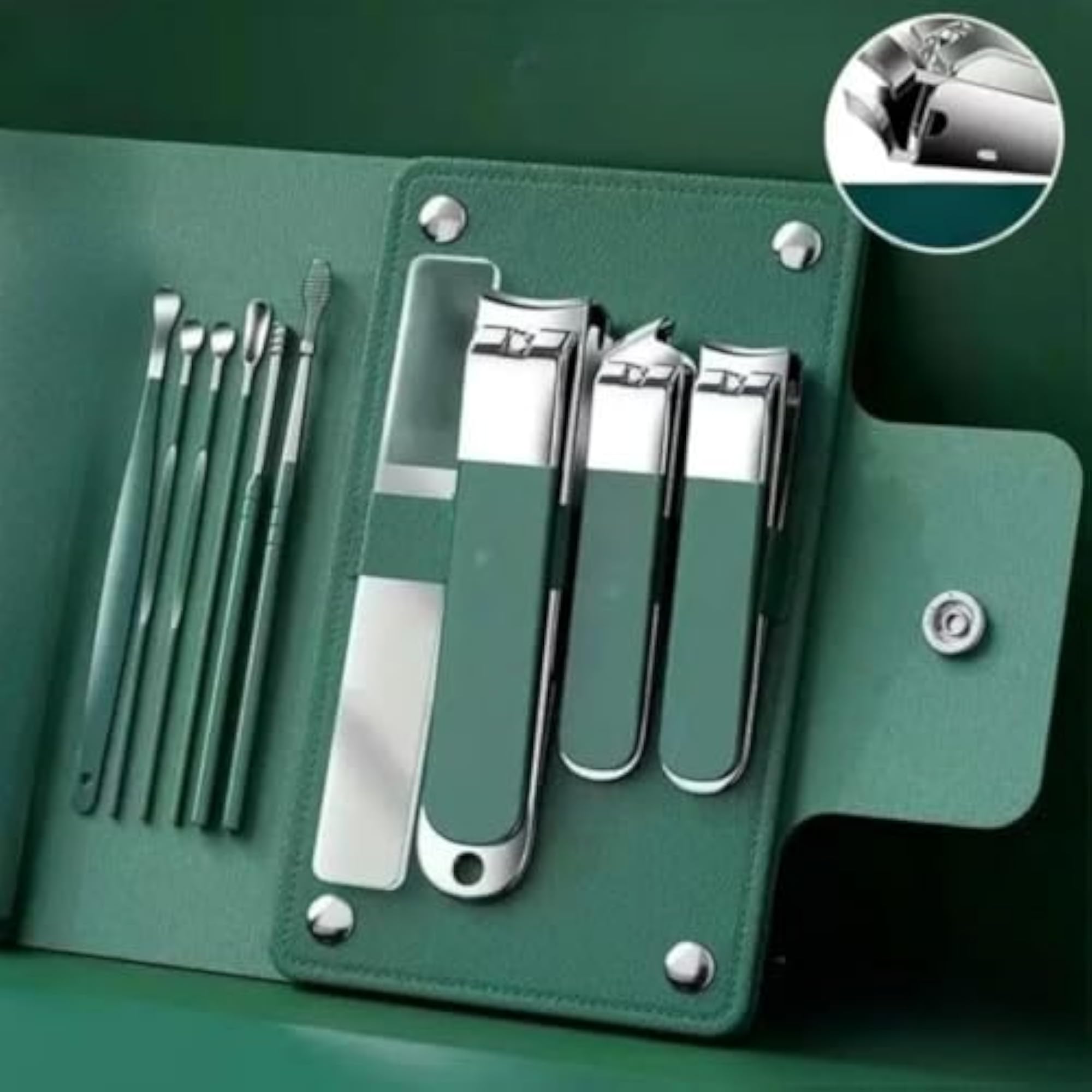 10 In 1 Manicure & Pedicure Tools Kit