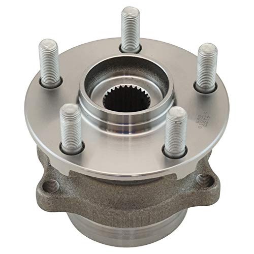 Image of TRQ Wheel Bearing and Hub Assembly Set for 2016-2021 Subaru Crosstrek | for 2014-2018 Subaru Forester 2014-2021 Subaru Impreza From 1 /15 /14 Production Date Front and Rear