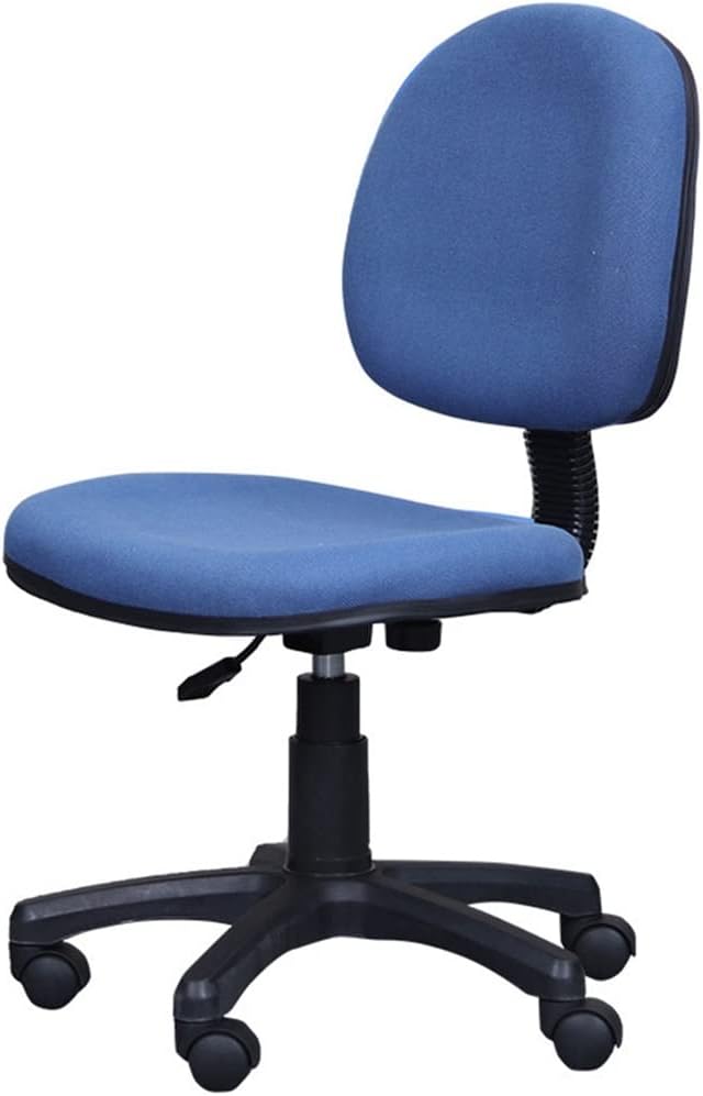 GIZNXBA Kids Desk Chair with Wheels, Ergonomic Office Chair, Adjustment Kids Task Chair Children Study Chair Lumbar Support, Swivel Rolling Desk Chair for Kids,Teen, Adult (Color : /Dark Blue)