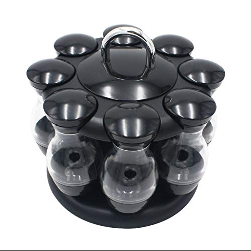 QINGGANGLING999 Barattoli di Spezie Set di spezie for condimento for Cucina Set di spezie for carosello for più conveniente (8 Bottiglie for condimento) Barattoli Portaspezie