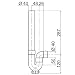 Wirquin SP5001 - Sifón para la manija lavadora,