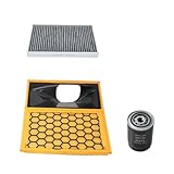 3pcs Filter Set Compatible For IVECO DAILY 2.0T 2.3T 3.0T A/C Cabin Engine Air Oil Filter