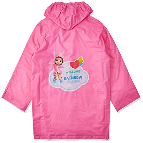 Capa de Chuva Rainbow Ruby M Mimo Style Rosa