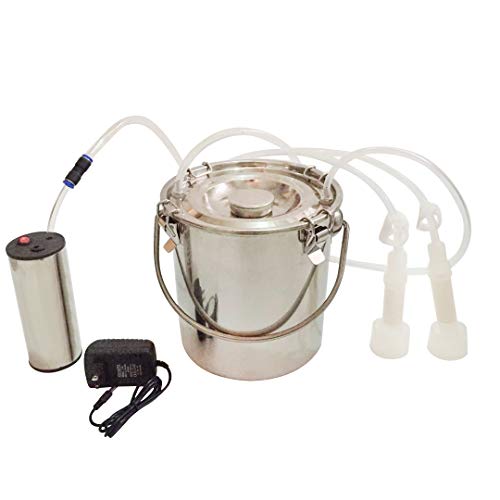 Extractor de leche eléctrico portátil 5L con boquillas de succión miniatura 1
