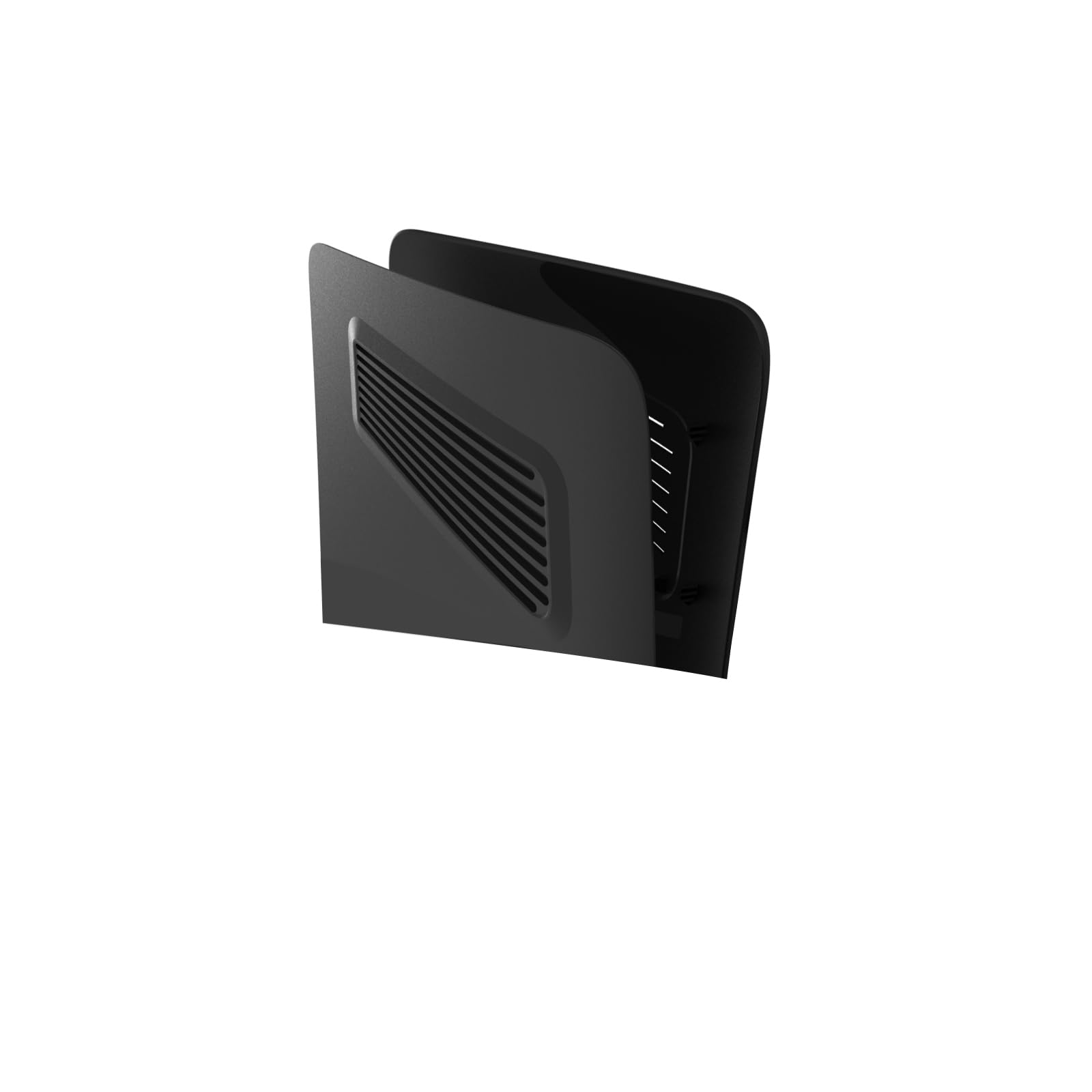 Placa Frontal Superior para PS5 Pro, Placa Frontal para Panel Trasero, Cubierta de Repuesto para Carcasa Antipolvo (Negro)