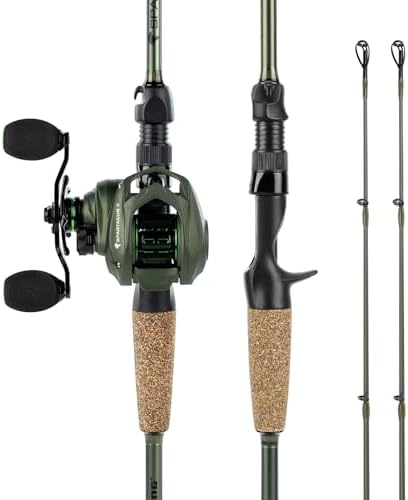 KastKing Spartacus II Baitcasting Fishing Reel Combo,7
