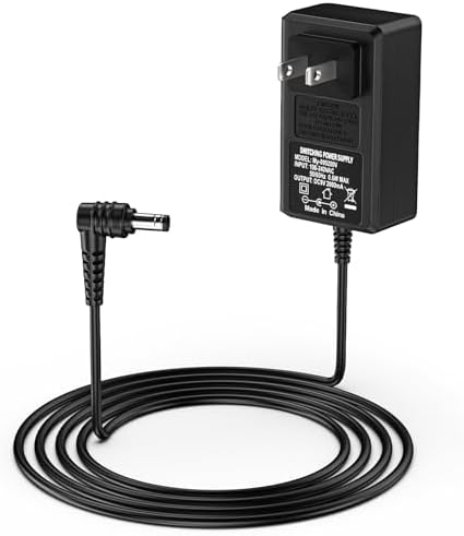 BestCH AC/DC Adapter For Crosley CR6017A/B Turntable – Replacement Power Supply Cord