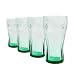 Produktbild Coca Cola Glas Grüne Gläser, 460ml Kapazität, Grün, 4 Stück