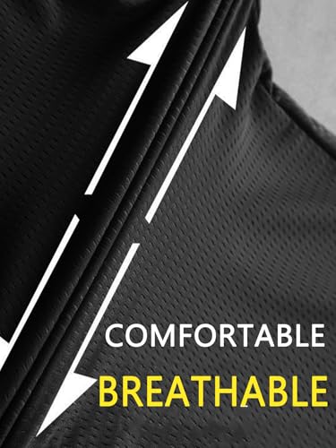 Men's Capri Pants 3/4 Long Jogger Sport Shorts,Workout/Gym/Yoga/Beach Shorts Quick Dry with Zipper Pockets3