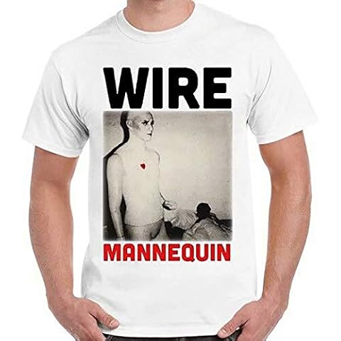 haitang Wire Mannequin Punk Retro T Shirt 1426 White L Cover
