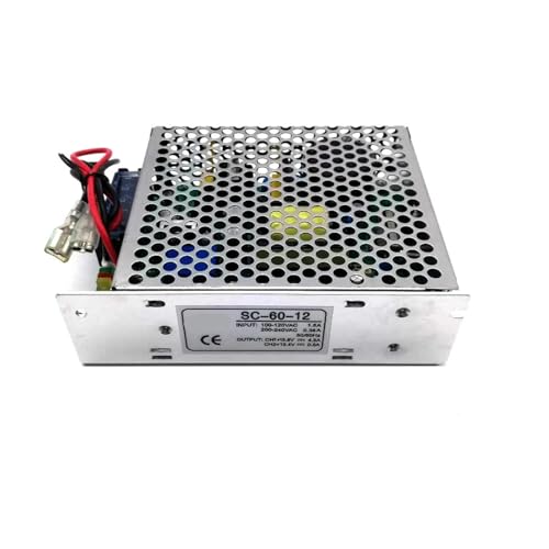 Alimentation 12V 5A SC-60-12 avec double sortie chargeur de secours UPS 13.8V commutable - 4