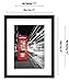 Americanflat 11x14 Picture Frame with Shatter-Resistant Glass - Set of 2 - Use as 8x10 Frame with Mat or Display 11x14 Photo Without Mat - Signature Collection - Picture Frames for Wall - Black