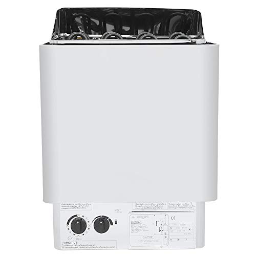 Estufa de sauna de acero inoxidable con rango térmico de amplio espectro 7