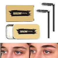 Kit Sapone per Sopracciglia Soap Brows 2 Barattoli Trasparente