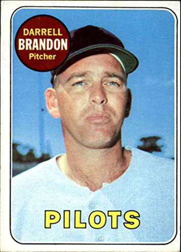 1969 Topps Series 3 Baseball #301 Darrell Brandon Seattle Pilots Set Break 1 (See Scan for Actual MLB Trading Card you will receive)