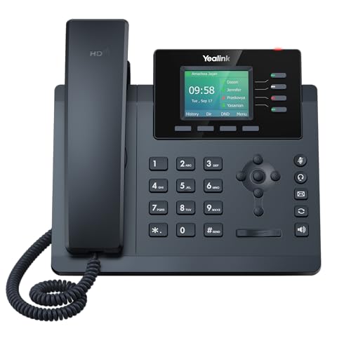 Yealink SIP-T34W Entry-level IP Phone with 4 Lines & Colour LCD