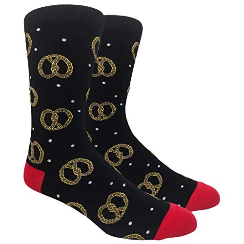 Mens Novelty Pretzel Socks