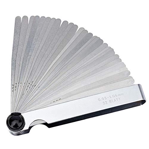 Prodotto garantito Draper Draper 4620B 32-blade combinazione spessimetro set, blu