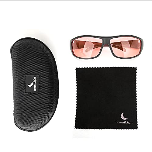 SomniLight FL-41 Light Sensitivity Glasses for Florescent Light Sensitivity, Photophobia, and Migraines (Sport Style)3