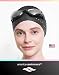 American Swimmers - Professional Silicone Swim Cap - for Men and Women - 2019 Ultra Premium Edition - Ultra-Sleek Design/Wrinkle-Free/Extra Durability/Skin-Friendly (White)