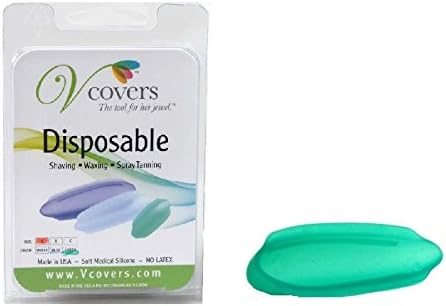 Single Size A in Green, Female Intimate Cover for Bikini Hair Trim, Cut, Color, Removal, waxing, Spray Tanning and Other Bikini Cosmetic procedures. Assorted Size 3packs Available.