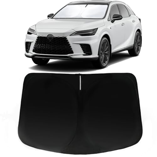 PAIMOHO Windshield Sun Shade for Lexus RX 2010-2015, 2023-2024 RX350/RX350h/RX450h/RX500h, Car Front...